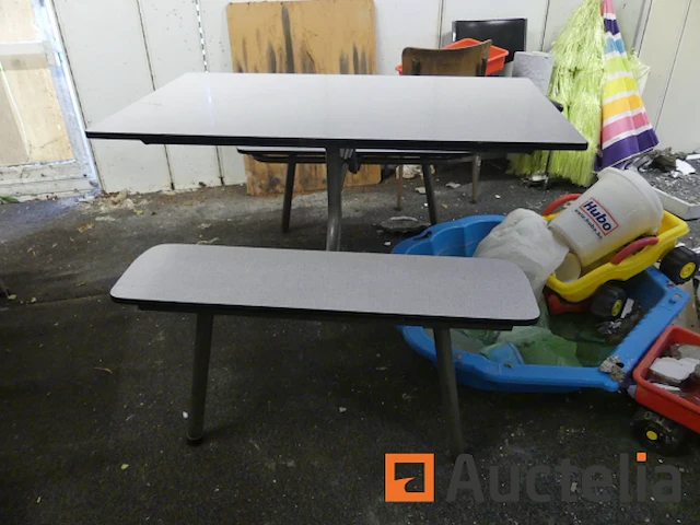 Schoolbank en kantinetafel - afbeelding 5 van  14