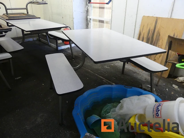 Schoolbank en kantinetafel - afbeelding 6 van  14