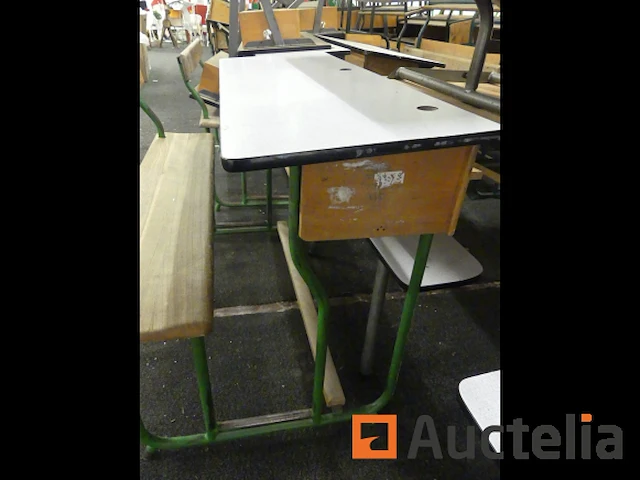 Schoolbank en kantinetafel - afbeelding 12 van  14