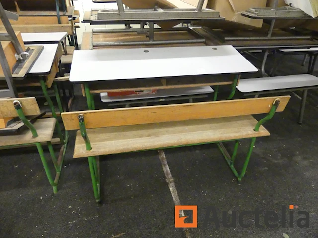 Schoolbank en kantinetafel - afbeelding 13 van  14