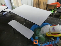 Schoolbank en kantinetafel - afbeelding 14 van  14
