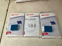 Schoolinventaris,standaard gom.20 stuks/ box. (3x) - afbeelding 1 van  1