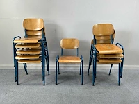 Schoolstoel - canteen chair (10x) - afbeelding 1 van  3