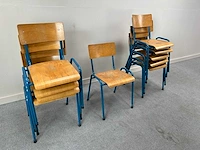 Schoolstoel - canteen chair (10x) - afbeelding 2 van  4