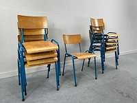 Schoolstoel - canteen chair (10x) - afbeelding 3 van  4
