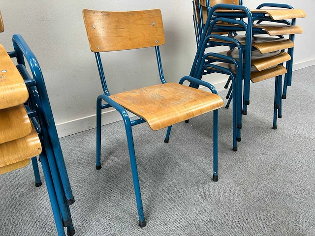 Schoolstoel - canteen chair (10x) - afbeelding 4 van  4
