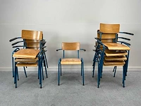 Schoolstoel - canteen chair (10x) - afbeelding 1 van  3