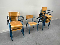 Schoolstoel - canteen chair (10x) - afbeelding 2 van  3