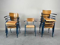 Schoolstoel - canteen chair (10x) - afbeelding 1 van  3
