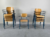 Schoolstoel - canteen chair (10x) - afbeelding 1 van  4