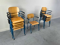 Schoolstoel - canteen chair (10x) - afbeelding 2 van  4