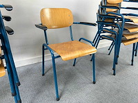 Schoolstoel - canteen chair (10x) - afbeelding 4 van  4