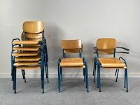 Schoolstoel - canteen chair (10x) - afbeelding 1 van  3