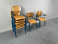 Schoolstoel - canteen chair (10x) - afbeelding 3 van  3