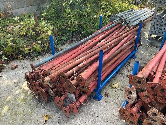 Schoren 204 cm 10x aannemersmateriaal - afbeelding 1 van  2