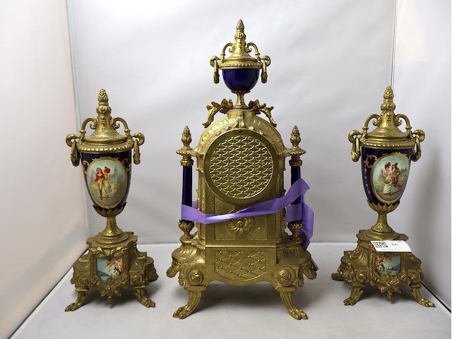 Schouwklok pendulestel - afbeelding 3 van  12