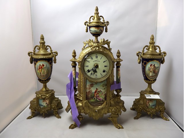 Schouwklok pendulestel - afbeelding 1 van  12