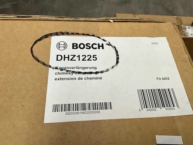 Schouwverlenging dampkap bosch - afbeelding 1 van  3