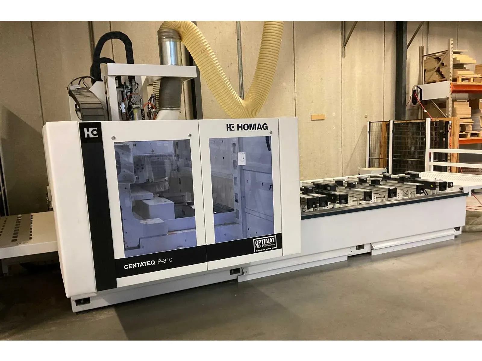 Schrijnwerkerijmachines wegens faillissement nuno design