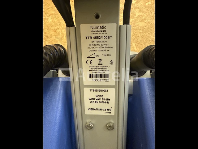 Schrob-/zuigmachine - numatic reinigingsmachine ttb 4552 100 st - afbeelding 2 van  16