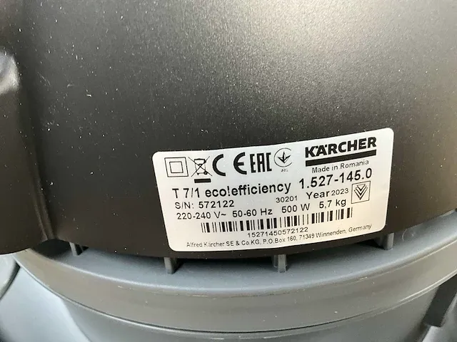 Schrob-zuigmachine kärcher professional b 150 r - afbeelding 19 van  29