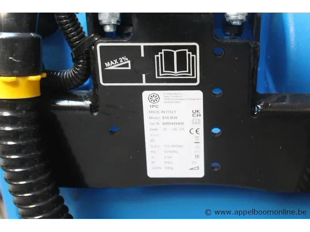 Schrobmachine soteca s15 b35, bj 2021 - afbeelding 6 van  7