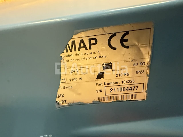Schrobzuigmachine - fimap mmx 52 bt reinigingsmachine - afbeelding 4 van  22