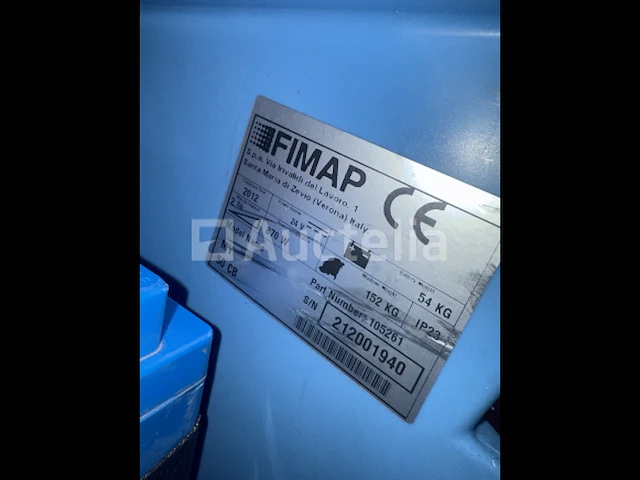 Schrobzuigmachine - fimap my 50 cb reinigingsmachine - afbeelding 4 van  17