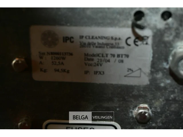 Schrobzuigmachine ipc cleaning - afbeelding 9 van  9