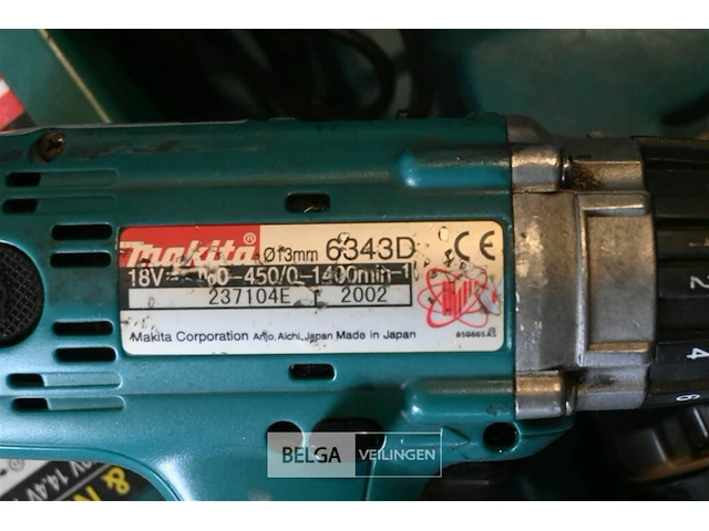 Schroef-boormachine makita - afbeelding 6 van  7