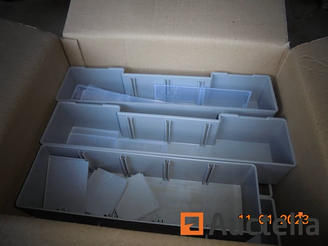 Schroefcompartimenten - 6 stuks - afbeelding 1 van  4