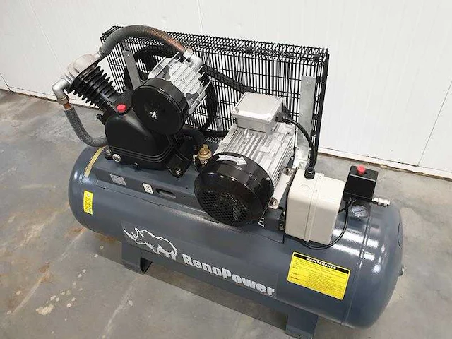 Schroefcompressor - renopower - bd5,5-200-12,5t - ongebruikt - afbeelding 2 van  6