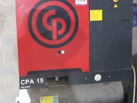 Schroefcompressor chicago pnaumatic 15, 15pk/10bar, met luchtdroger pneumatech - afbeelding 2 van  4