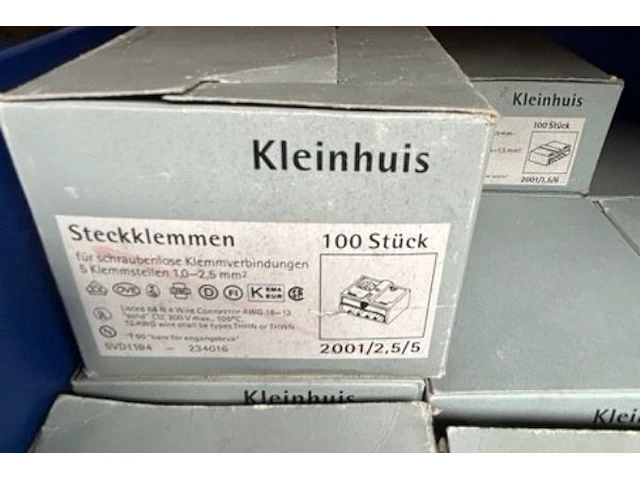 Schroefloze steekklemmen ong 20 dozen - afbeelding 2 van  2