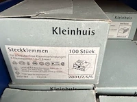 Schroefloze steekklemmen ong 20 dozen - afbeelding 2 van  2