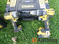 Schroefmachine dewalt dcd796, schroefmachine impact dewalt dcf 887, schaafmachine complete kit dewalt dcp580 - afbeelding 1 van  8