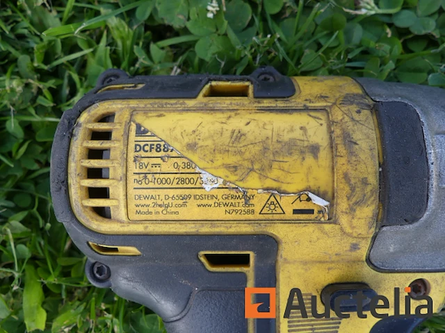 Schroefmachine dewalt dcd796, schroefmachine impact dewalt dcf 887, schaafmachine complete kit dewalt dcp580 - afbeelding 3 van  8