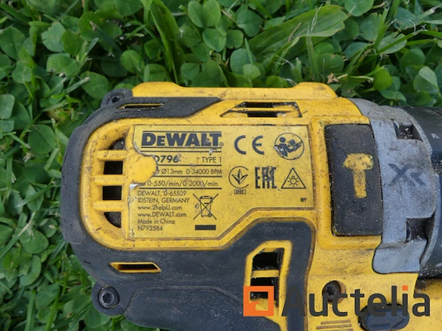 Schroefmachine dewalt dcd796, schroefmachine impact dewalt dcf 887, schaafmachine complete kit dewalt dcp580 - afbeelding 8 van  8