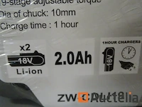 Schroefmachine draadloos 18v in de boxer sr-019 doos - afbeelding 4 van  6