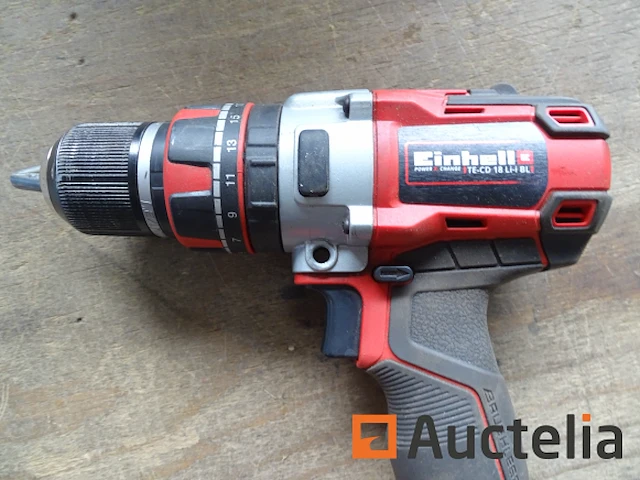 Schroefmachine draadloos einhell te-cd 18 li/i bl - afbeelding 3 van  6