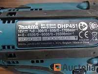 Schroefmachine draadloos makita dhp451 - afbeelding 4 van  4