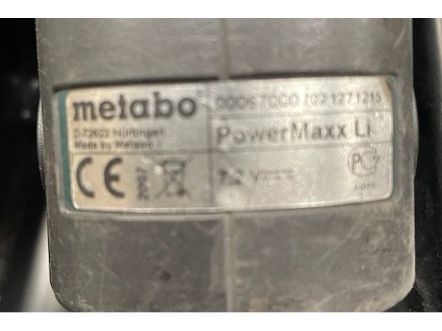 Schroefmachine metabo - afbeelding 4 van  4