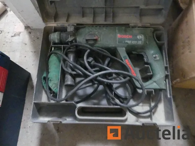 Schroefmachine op accu bosch gsr 12 ves-2, bosch pbh 240-re breekhamer perforator - afbeelding 10 van  11