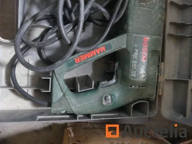Schroefmachine op accu bosch gsr 12 ves-2, bosch pbh 240-re breekhamer perforator - afbeelding 11 van  11
