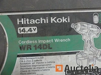 Schroefmachine op accu hitachi dv14dl - afbeelding 8 van  8