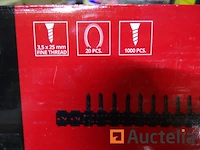 Schroefstrip 3,5 x 25 mm (1000 schroeven) voor einhell gyproc - afbeelding 3 van  6