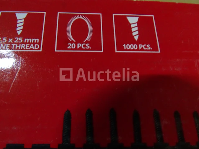 Schroefstrip 3,5 x 25 mm (1000 schroeven) voor einhell gyproc - afbeelding 6 van  6