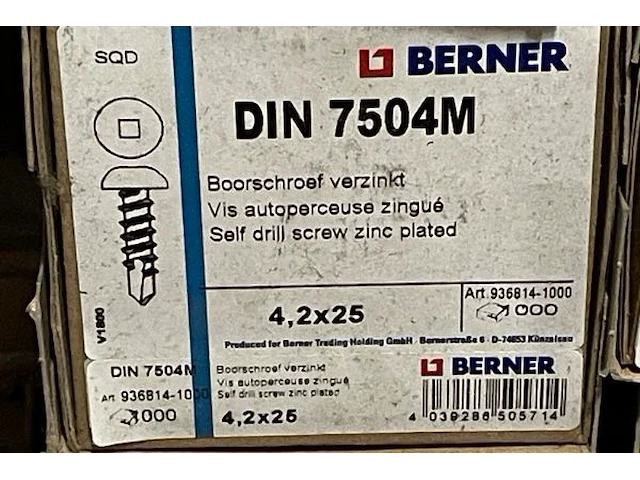 Schroeven berner - afbeelding 4 van  12