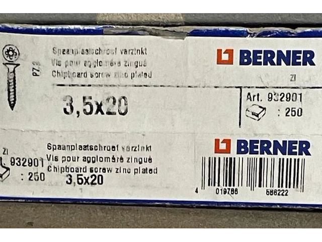 Schroeven berner - afbeelding 12 van  12