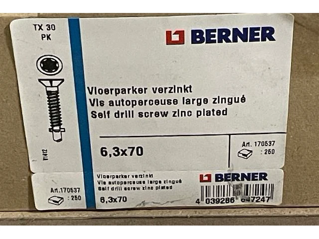 Schroeven berner - afbeelding 3 van  11